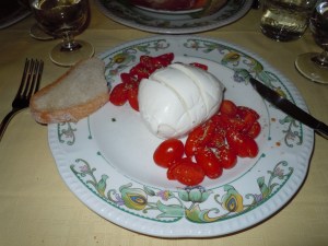 Buffalo Mozzarella and Fresh Tomatoes