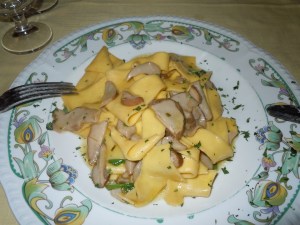 Pasta with Mushrooms
