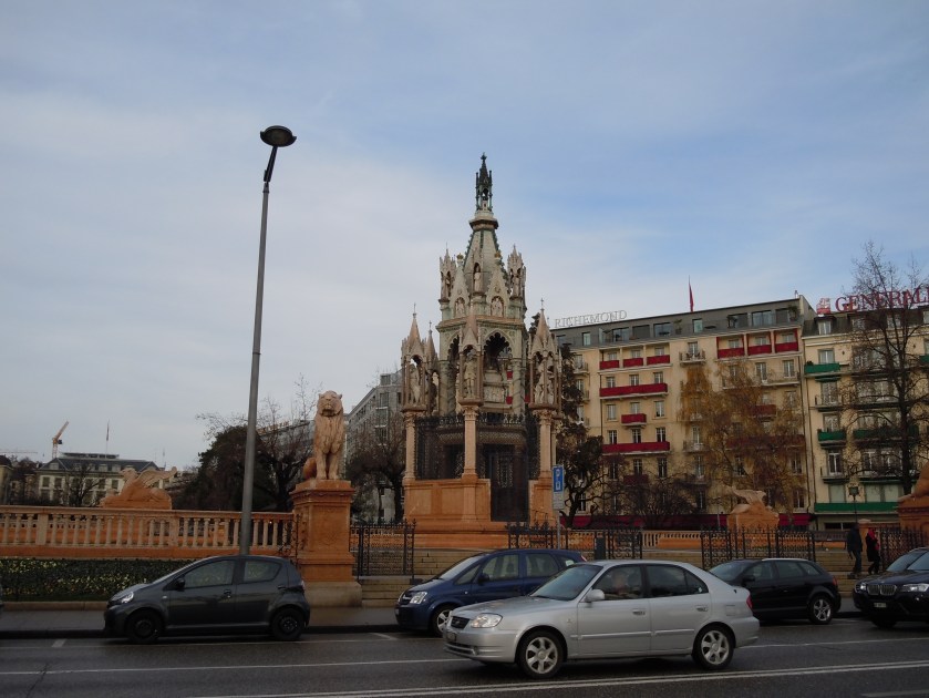 Some buildings in Geneva