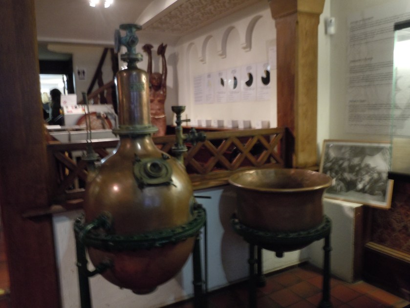 The chocolate museum... complete with a free sample at the end!