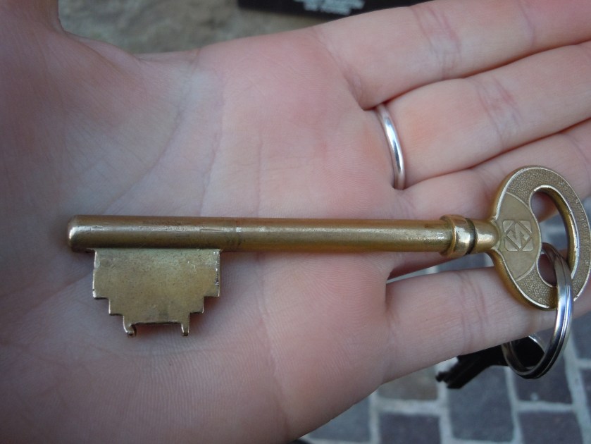 My Key. This Amused Me to No End. 